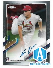 Seth Elledge 2021 Topps Chrome Autograph RC #RA-SEL